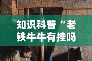 知识科普“老铁牛牛有挂吗”科技辅助神器手机版