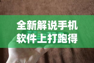 全新解说手机软件上打跑得快老是输(确实真的有挂)