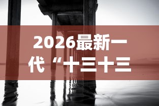 2026最新一代“十三十三水有挂吗”(果然有透视挂)